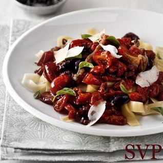 Паста с овощами