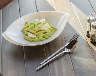 Паста с овощным соусом