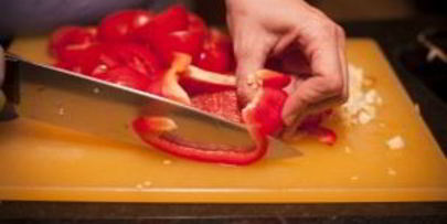 паста с помидорами и чесноком