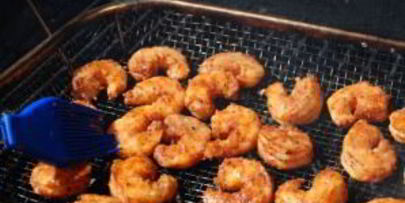 паста с жареными креветками и лимонно-чесночным маслом