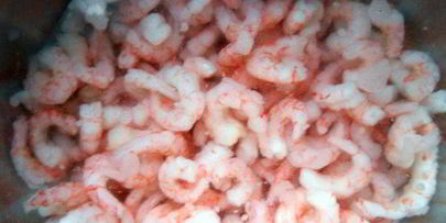 паста, запеченная с креветками и тремя видами сыра