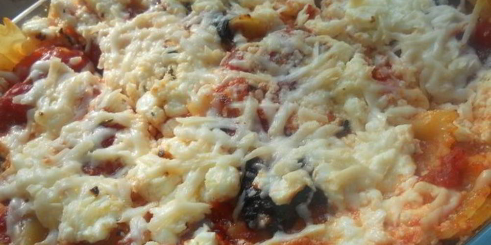 Рецепт паста, запеченная с помидорами, фетой и базиликом