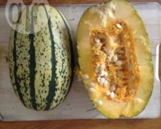 Печеный кабачок спагетти в духовке