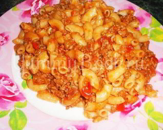 Сочные макароны Болоньезе