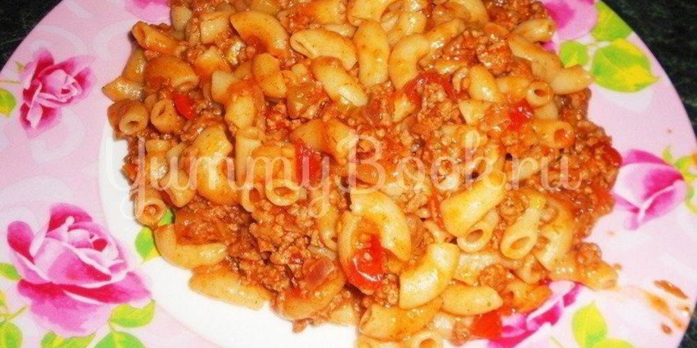 Рецепт сочные макароны болоньезе