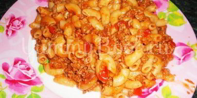 сочные макароны болоньезе