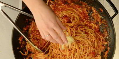 спагетти аматричана