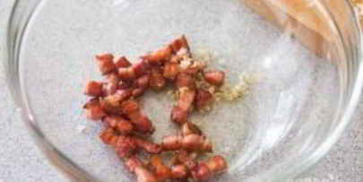 спагетти карбонара с беконом