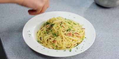 спагетти карбонара