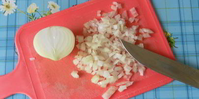 спагетти с фаршем и овощами