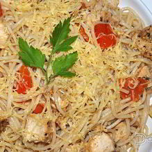 Рецепт Спагетти с курицей