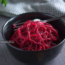 Рецепт Свекольные спагетти