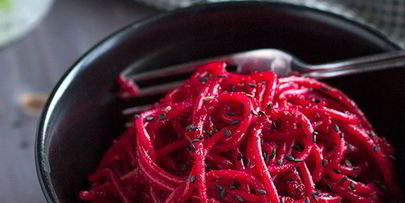свекольные спагетти