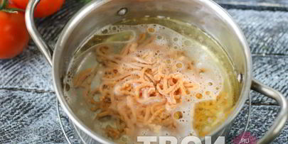 томатные спагетти