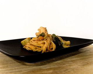 Вегетарианские спагетти