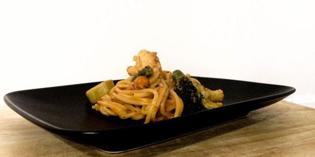 Рецепт вегетарианские спагетти