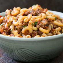 Рецепт Вкусные макароны с фаршем