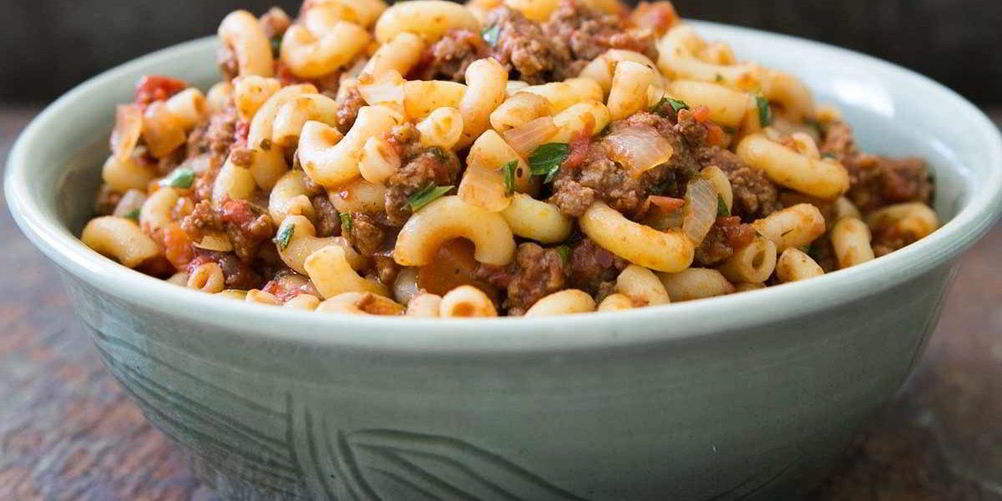 Рецепт вкусные макароны с фаршем