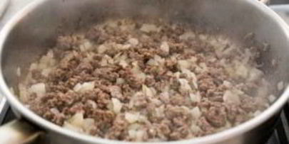 вкусные макароны с фаршем