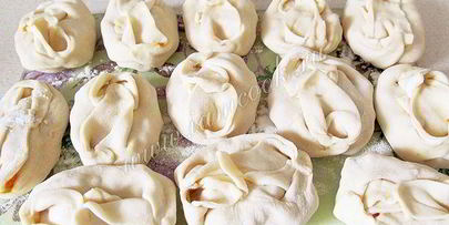 манты с тыквой