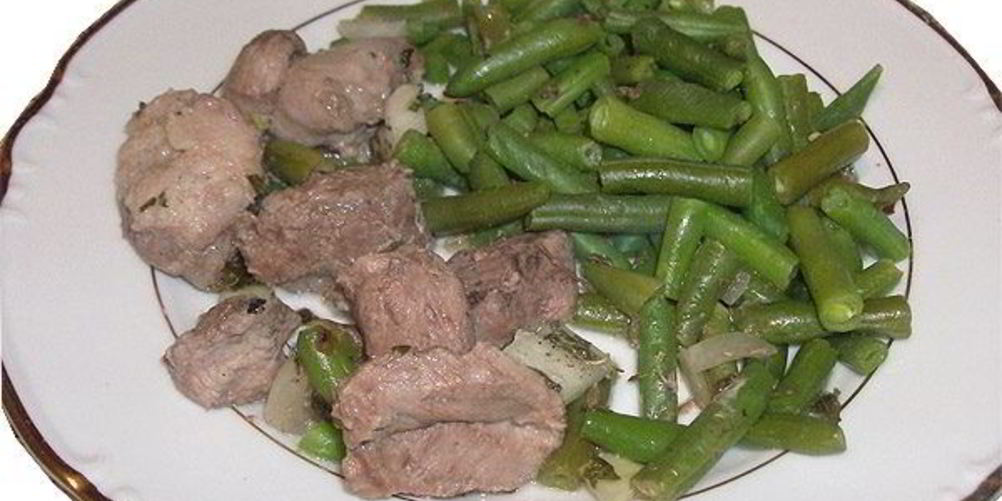 Рецепт баранина, кусочками запеченная в духовке