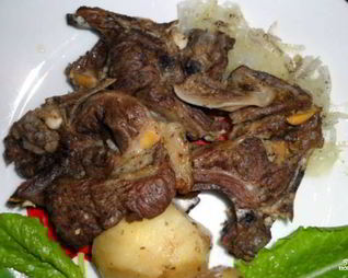 Баранина маринованная