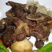 Рецепт Баранина маринованная