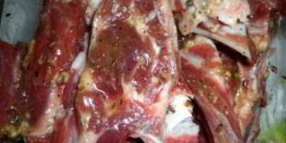 баранина маринованная