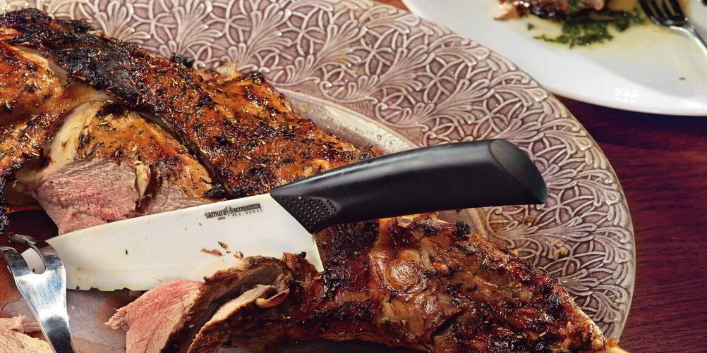 Рецепт баранья нога с мятным соусом