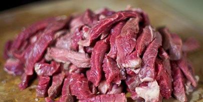 бефстроганов с грибами и сливками