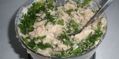 бризольки с курицей и грибами