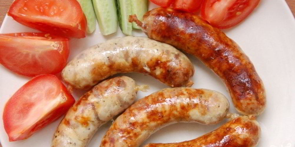 Рецепт домашние колбаски в кишке