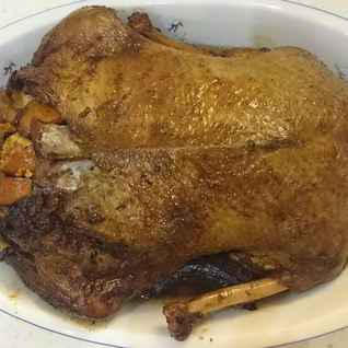 Гусь запеченный в рукаве