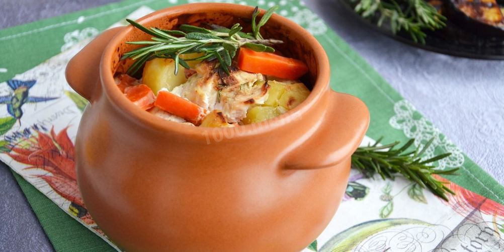 Рецепт индейка в горшочках