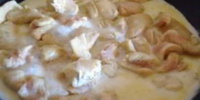 индейка в сливочном соусе