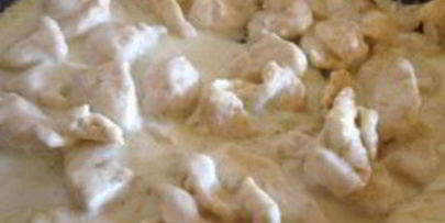 индейка в сливочном соусе