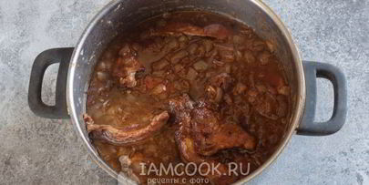 кролик, тушенный в пиве