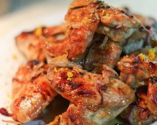 Крылышки индейки, запеченные в духовке