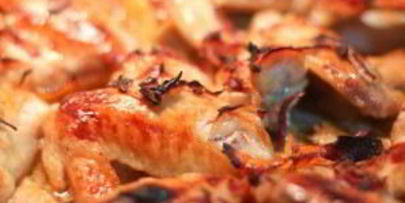 крылышки индейки, запеченные в духовке