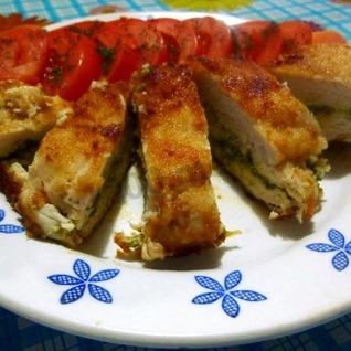 Куриная грудка фаршированная сыром