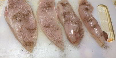 куриная грудка с апельсином