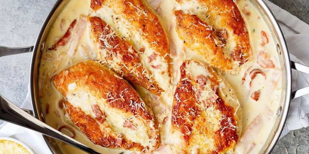 Рецепт куриное филе, тушенное в сливках