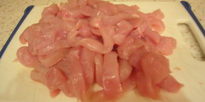 куриное филе в молочном соусе