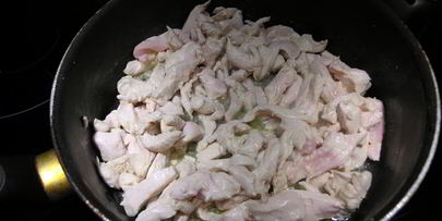 куриное филе в молочном соусе