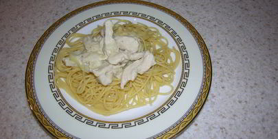 куриное филе в молочном соусе