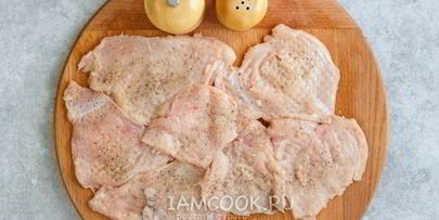 куриное филе в сметанном кляре