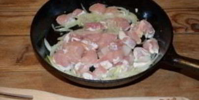 куриное филе в сметанном соусе