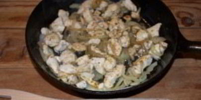 куриное филе в сметанном соусе