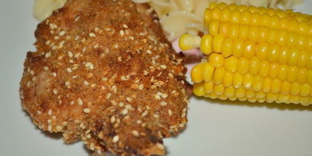 Рецепт куриные бедрышки в кунжуте