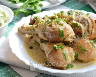 Куриные голени в мультиварке